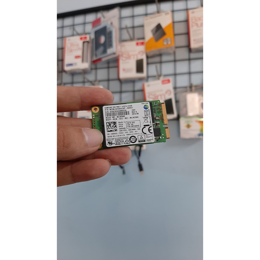 Ổ cứng SSD samsung 128GB 256GB 512GB  mSATA (2nd USA NO BOX ) | BigBuy360 - bigbuy360.vn