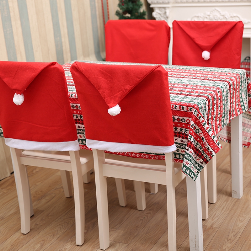 Áo Bọc Ghế Phong Cách Giáng Sinh 50x60cm