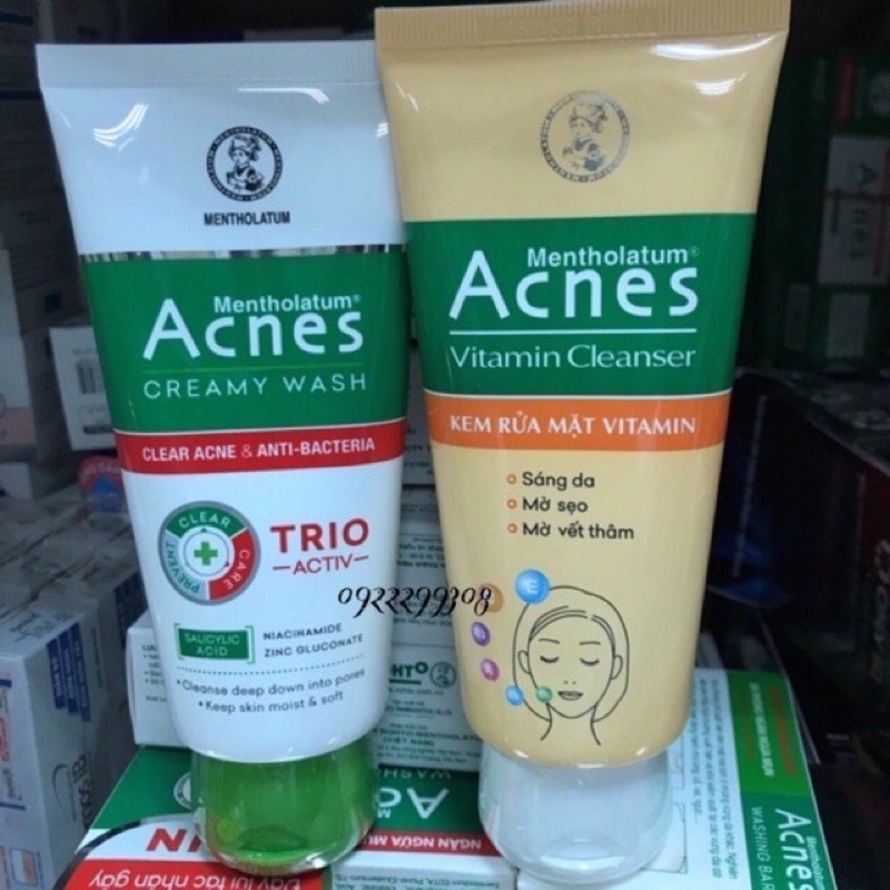 Acnes Creamy Wash – Kem Rửa Mặt Ngừa Mụn 100g