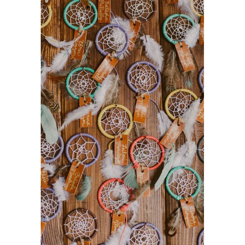 dreamcatcher làm quà tặng ❤️FREESHIP❤️ dreamcatcher sắc màu handmade