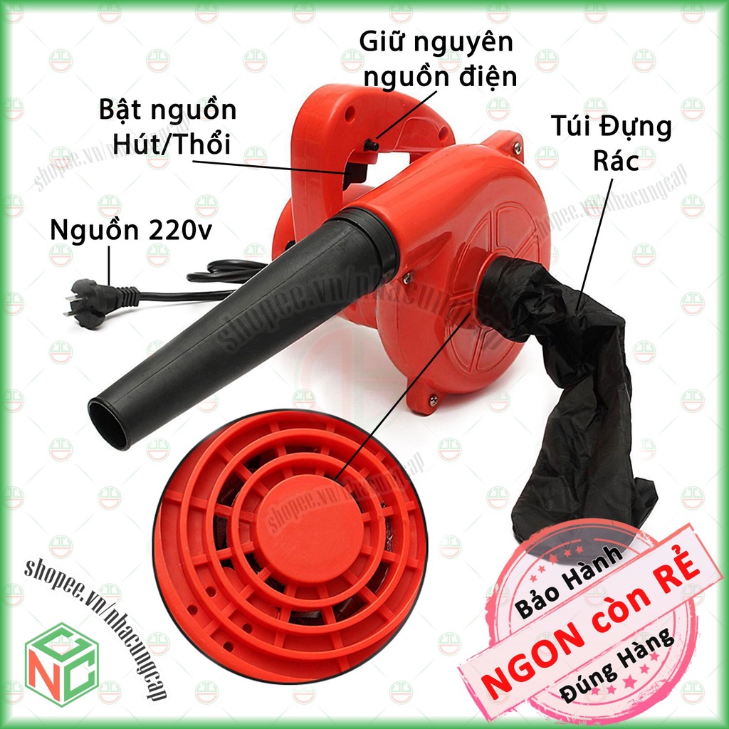 [KhoNCC] Máy Hút Thổi Bụi Công Suất 700w - Thiết Bị Tiện Ích Cần Thiết Cho Gia Đình - NLVQ-4840-HTB (Đỏ)