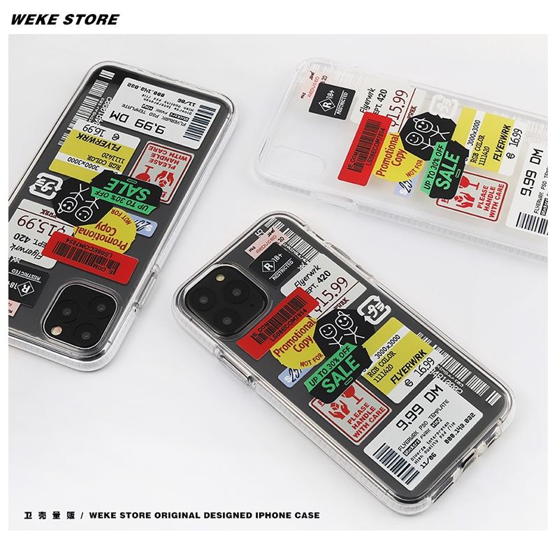 iPhone 12 Pro max Ốp điện thoại silicone mềm trong suốt họa tiết đơn giản cho iPhone 11 Pro Max SE 7 8 PLUS X XS XR 7P 8 P | BigBuy360 - bigbuy360.vn