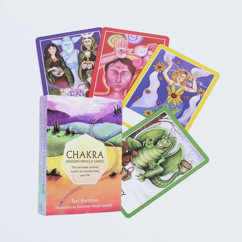 Bộ Bài Tarot Bói Chakra Wisdom Oracle Tarot Cao Cấp