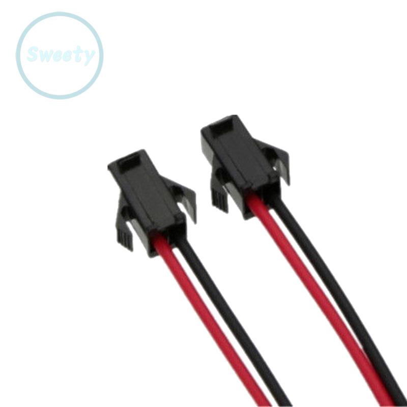 Set 10 dây cáp màu đen/ đỏ 24AWG 2.54mm 2-pin dài 10cm