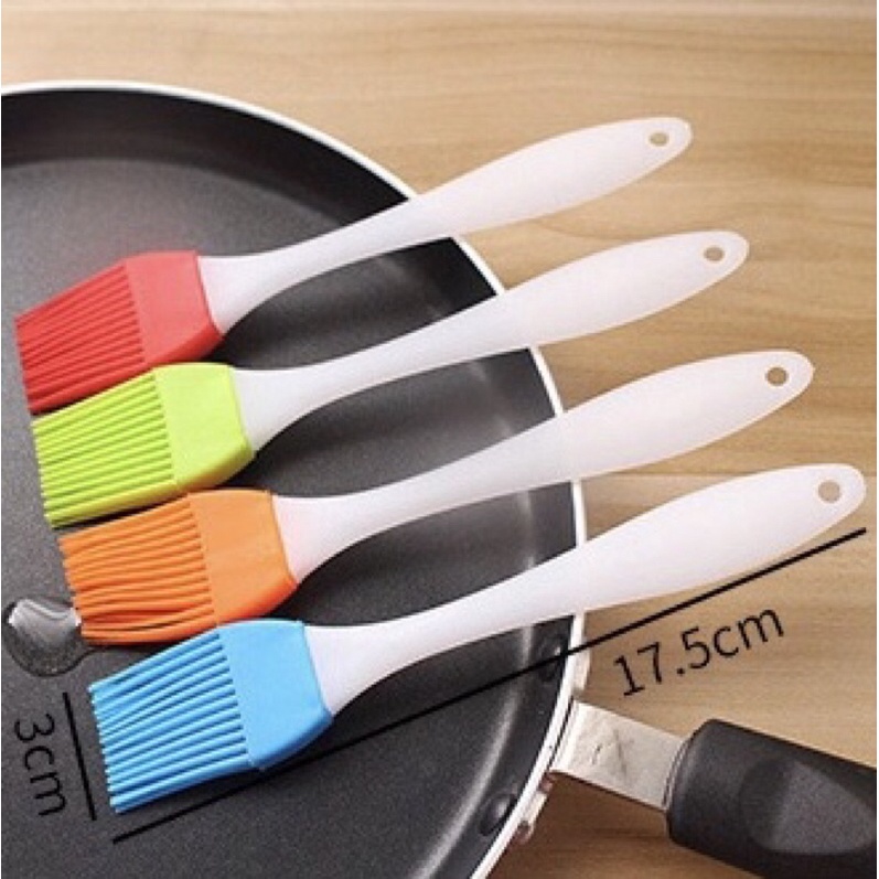Chổi Quét Dầu, Nước, Siro, quét mặt bánh, Chổi Phết Ướp Gia Vị Silicon Chịu Nhiệt, An Toàn, Tiện Dụng M328