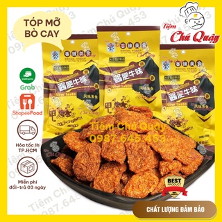 THỊT HỔ CAY - TÓP MỠ BÒ CAY - Đồ ăn vặt nội địa [Tiệm Chú Quậy]