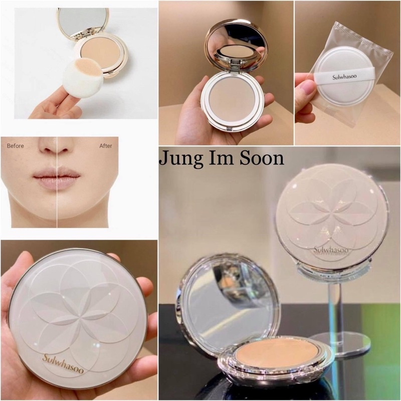 Phấn Phủ Dạng Nén Sulwhasoo Perfecting Powder Foundation Fond De Teint En Poudre➖Phiên Bản Mới Nhất Của Hãng 2020