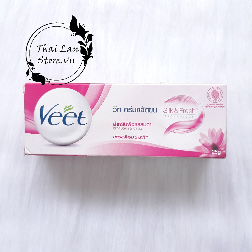 Kem tẩy lông VEET Thái Lan 25g (lông tay, chân, nách, vùng kín...)