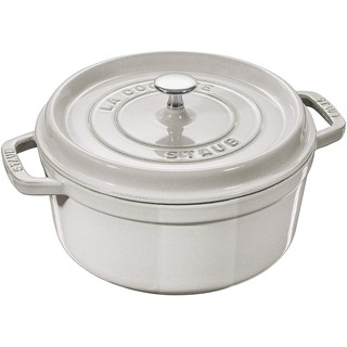 Nồi gang staub white truffle 24 cm