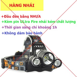ĐÈN PIN SIÊU SÁNG ĐỘI ĐẦU LED T6