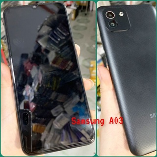 Miếng dán cường lực Samsung A03 full màn hình hàng công ty