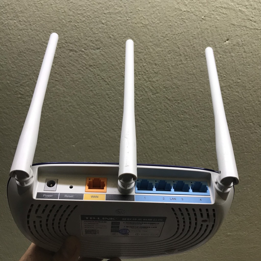 Bộ Phát Wifi TPlink 3 râu WR886N - Bảo Hành 12 tháng