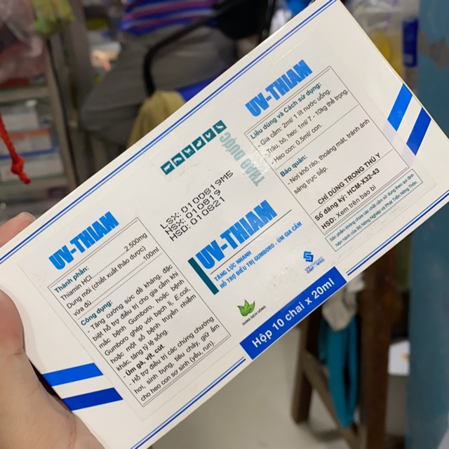 THUỐC UỐNG CHO GÀ UV-THIAM