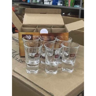 BỘ 6 CHÉN UỐNG RƯỢU THỦY TINH