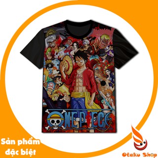 Áo phong teen , Áo thun đen in hình Anime One Piece . Áo Unisex phù hợp cho Nam Nữ