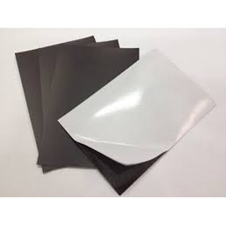 Nam châm dẻo khổ A4 có Băng keo 2 mặt- 1 set 2 tờ