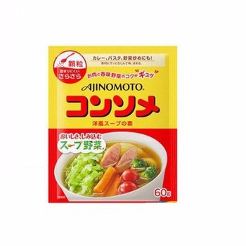 HẠT NÊM AJINOMOTO VỊ XÚC XÍCH VÀ RAU CỦ 60g Nhật Bản