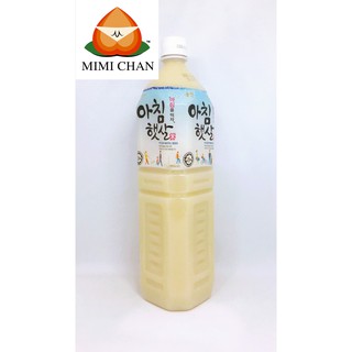 Nước Gạo Rang Hàn Quốc Woongjin Chai 1L5 Morning Rice