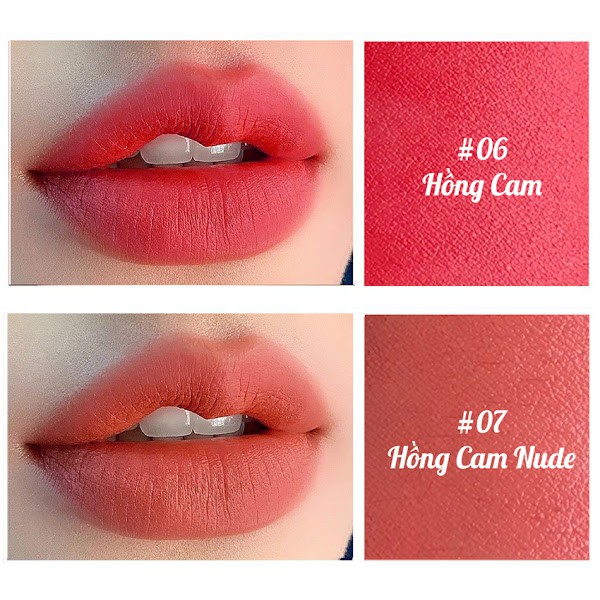 Son Thỏi Màu Hồng Cam Nude Daring You - Son Lì Belips Sexy Lipstick 3,7G - NEDEVI Chính Hãng