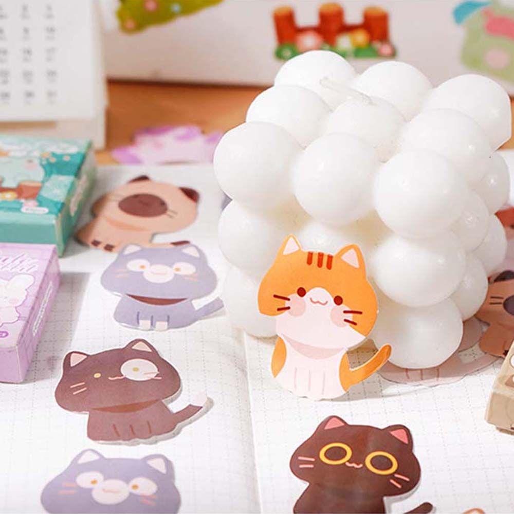 PEWANY Gói 45 Miếng Dán Hình Gia Đình Động Vật Dễ Thương