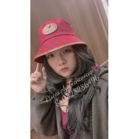 mũ bucket vân chìm thương hiệu siêu xinh.mũ hang đẹp [video kèm ảnh thật] sỉ và lẻ