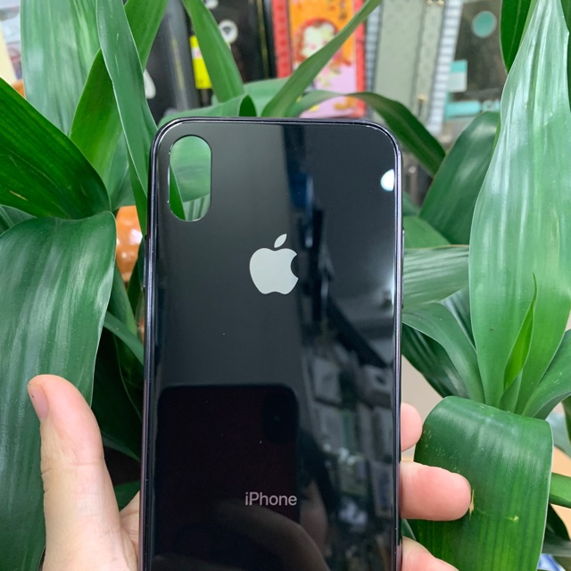 Ốp Lưng Kính Đen  IpX / XS