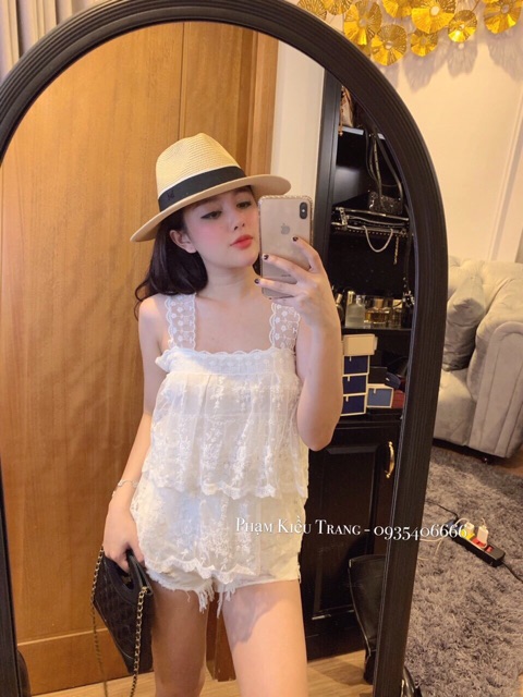 [Mã WASKT410K giảm 10K đơn 50K] Áo ren 2 dây( ảnh+ video) | BigBuy360 - bigbuy360.vn