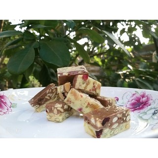 Kẹo Nougat - Kẹo Sữa Hạt
