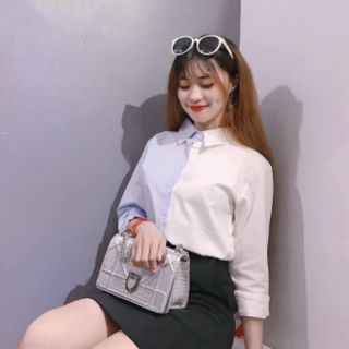 Áo sơ mi chất vải kate lụa