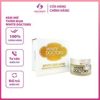 Kem mờ thâm mụn white doctors - white doctors spotless acne - kem làm mờ thâm mụn, làm đều tông màu da white doctors