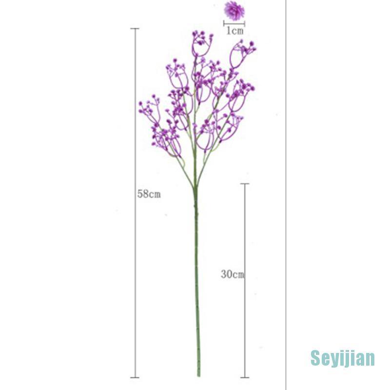 Hoa gypsophila giả bằng lụa trang trí nhà cửa tiện dụng