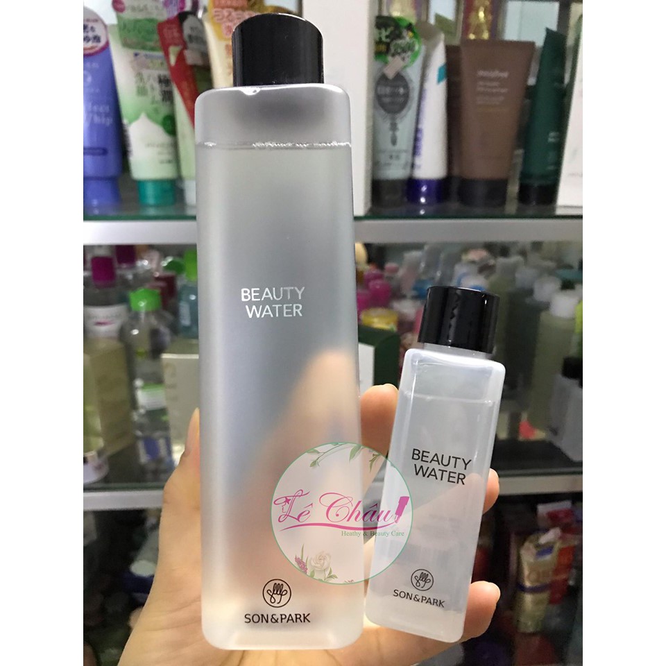 TONER NƯỚC THẦN LÀM ĐẸP DA BEAUTY WATER SON & PARK 60ML