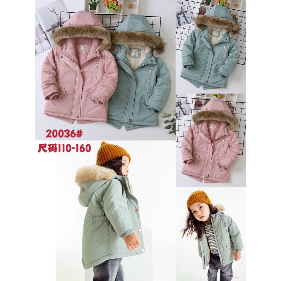 Áo khoác parka unisex hàng quảng châu, áo khoát lót lông dày dặn hàng cao cấp