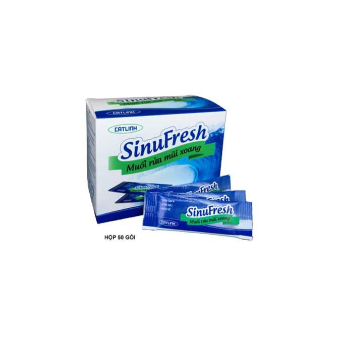 HỖN HỢP MUỐI PHA RỬA MŨI SINUFRESH