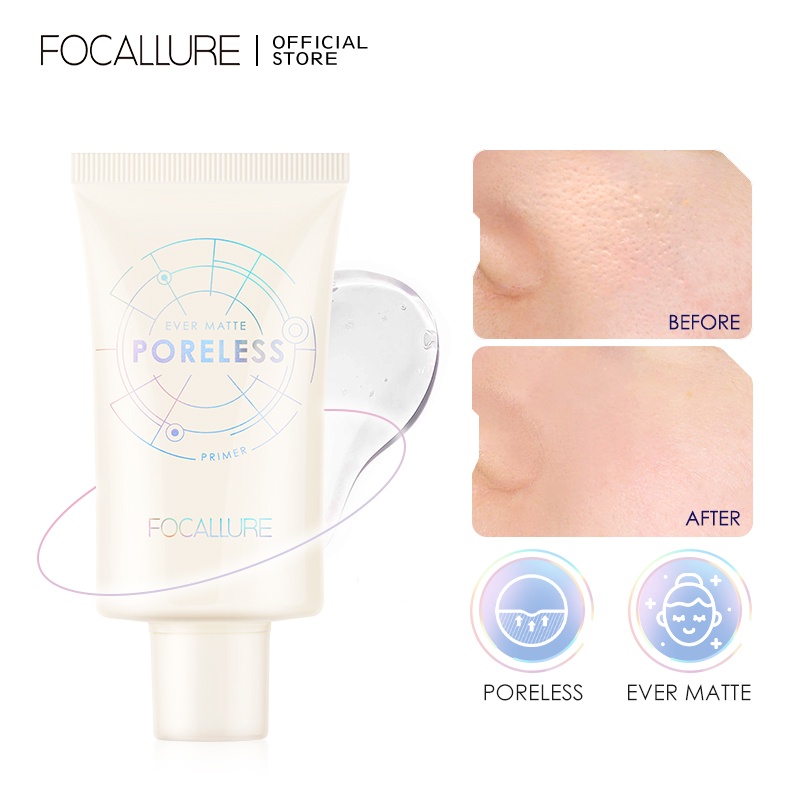 Kem lót trang đIểm FOCALLURE kiềm dầu dưỡng ẩm làm sáng da