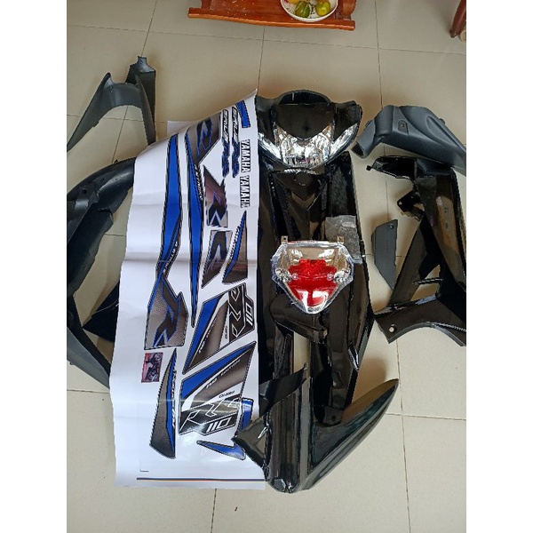 Dàn áo sirius màu đen gắn xe 100 và 110 tặng kèm pha đèn ,đèn lái,ốc áovà tem xe đặc biệt như hình mẫu😍 giá rẻ sinh viên