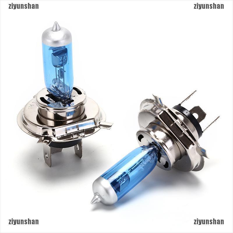Set 2 Bóng Đèn Pha Xenon H4 55w Ánh Sáng Trắng Dành Cho Ô Tô