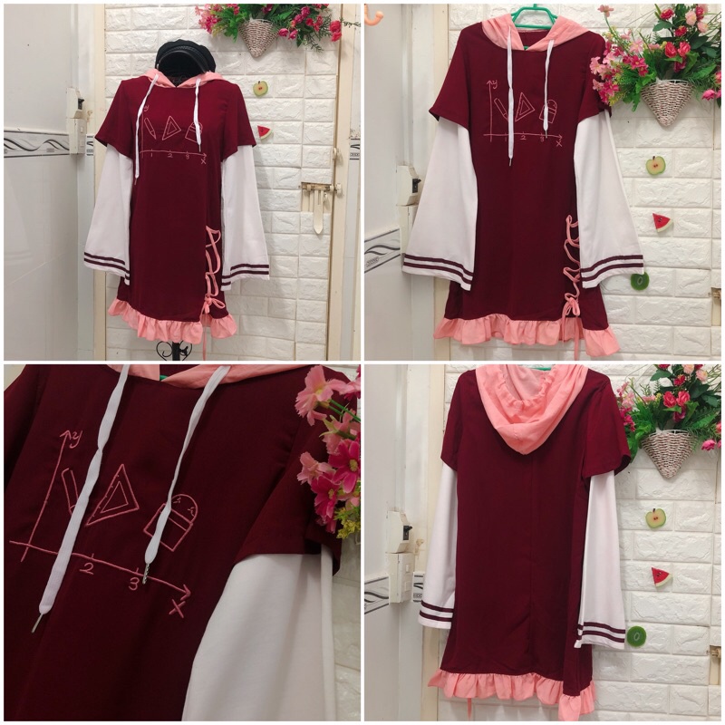 Đầm Lolita Morigirl phong cách Nhật Bản dưới 60 kg