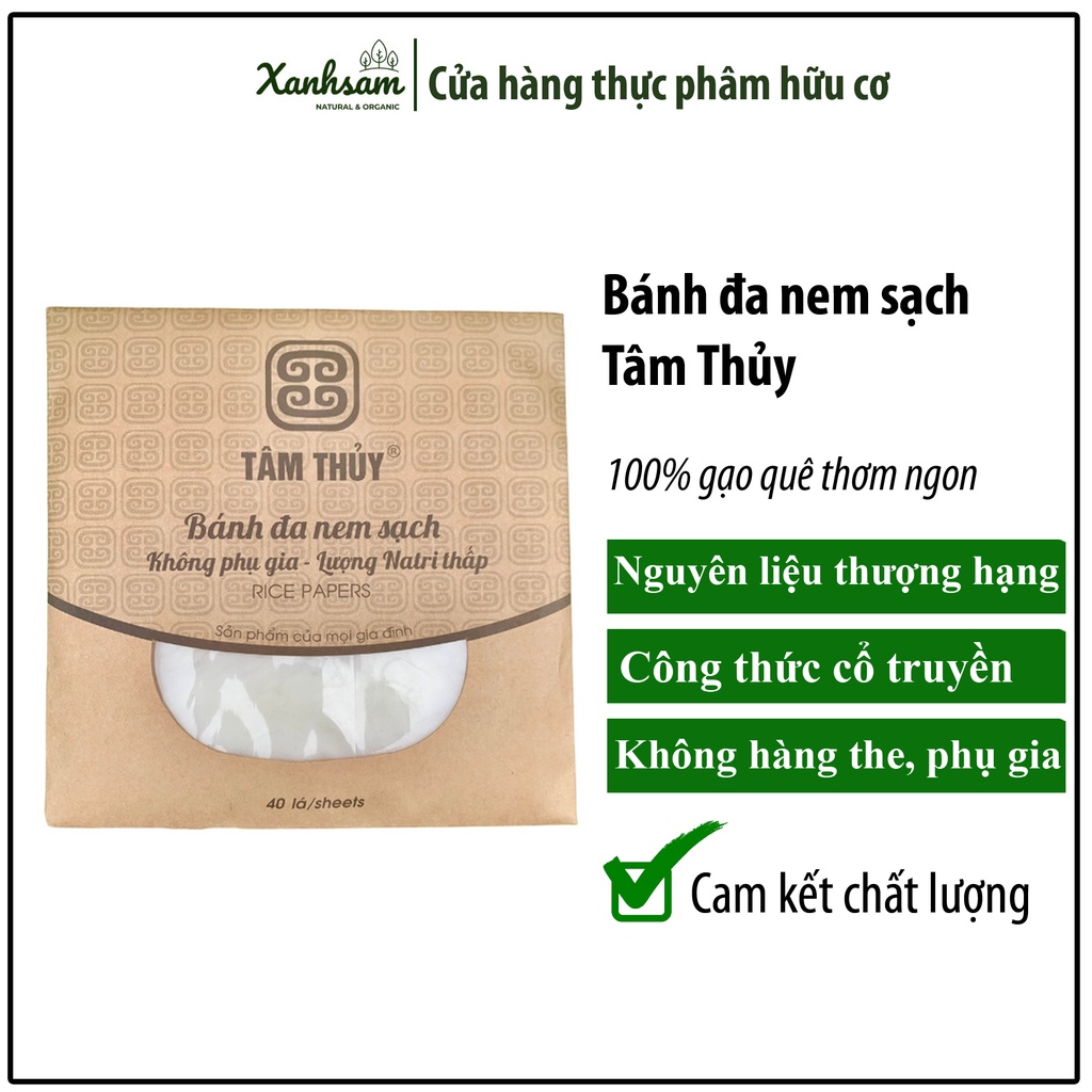 Bánh Đa Nem Tâm Thuỷ - Đậm đà hương vị truyền thống, an toàn cho sức khỏe  XanhSam