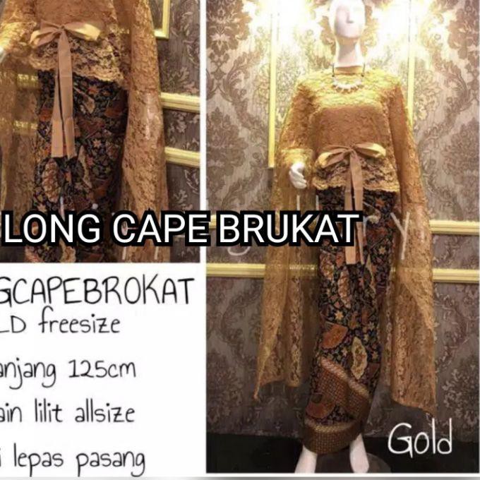 Set Áo Choàng Dài BRUKAT KEBAYA BRUKAT Đầm BATIK Dài Dự Tiệc KEBAYA 052 | BigBuy360 - bigbuy360.vn