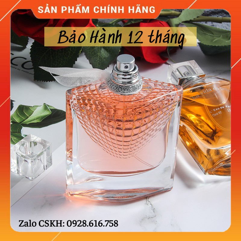 Nước Hoa Nữ La Vida Es Bella 75ml Hương Hoa Cỏ Chypre Mùi Ngọt Dịu Lưu Hương 8h Nuoc Hoa Nu