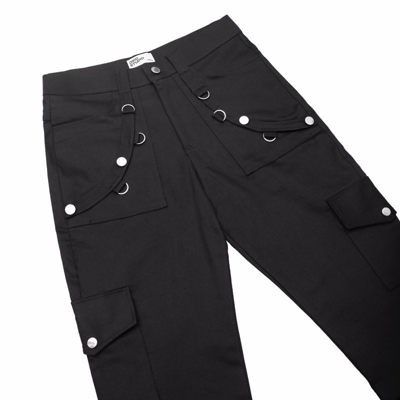 Quần khaki đen DB BLACK PANTS