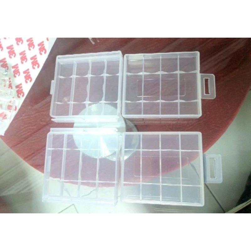 Hộp nhựa dày cao cấp đựng pin AA/AAA