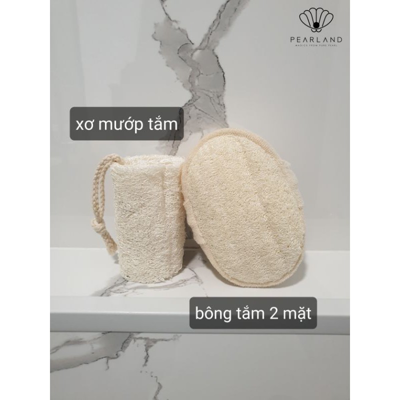 [hình thật] Bông Tắm Xơ Mướp Tẩy Da Chết Tự Nhiên | BigBuy360 - bigbuy360.vn
