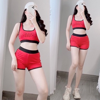 Đồ tập gym yoga zumba aerobic,bộ tập đùi nữ(130A)