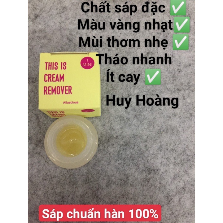 Sáp tháo mi Hàn Quốc_sáp thao mi siêu nhanh_mi fan_keo nối mi_uốn mi_dụng cụ nối mi