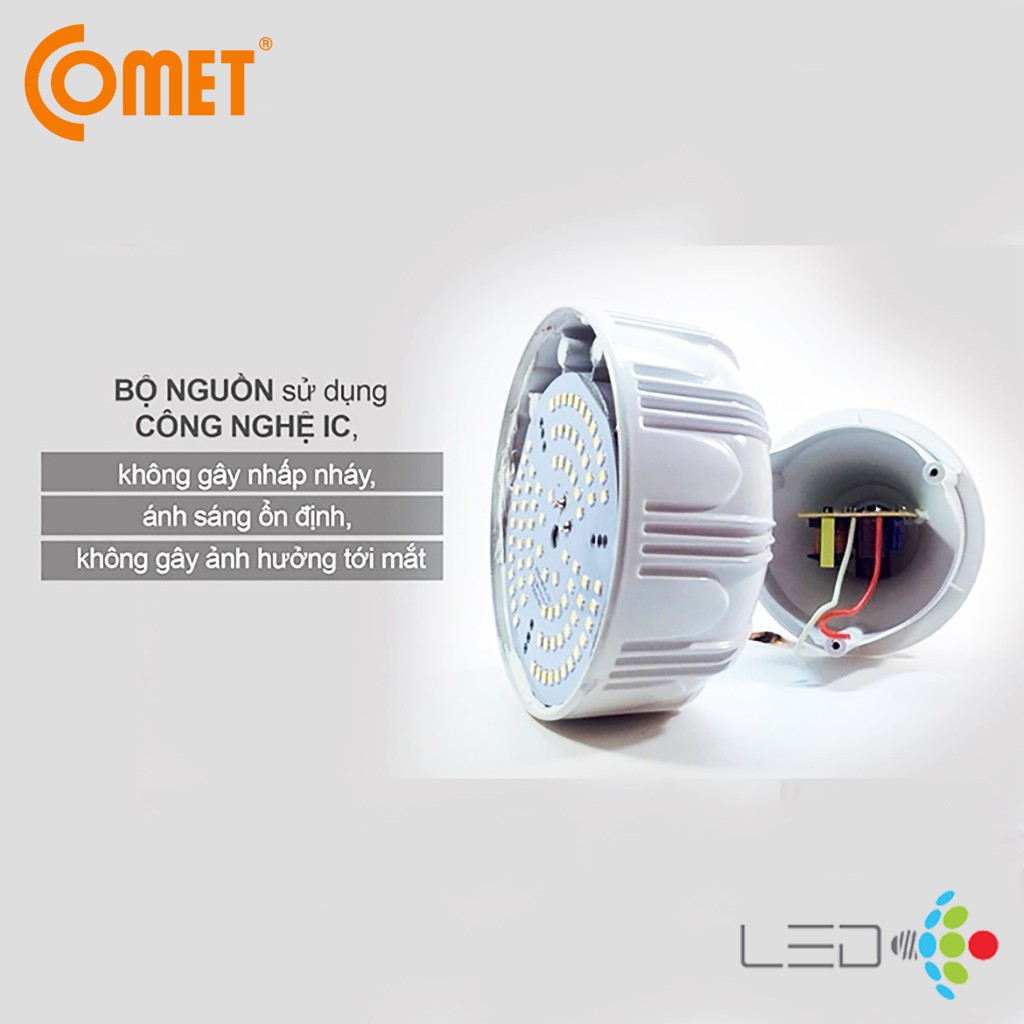 BÓNG LED BULB 40W COMET CB13H-40 (thân nhôm)