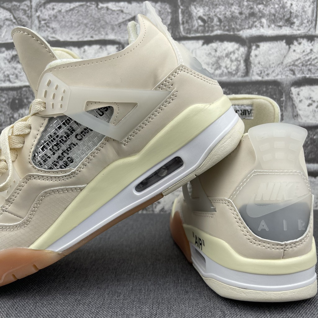 JORDAN 4 OFF WHITE NAM NỮ BẢN ĐẸP ZEP1:1