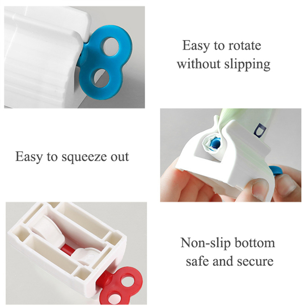 Dụng cụ kẹp nén lấy kem đánh răng sử dụng tại nhà