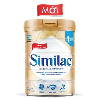 Sữa bột similac số 1 900g - mẫu mới
